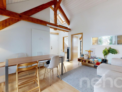 Charmante 3.5-Zimmer-Dachwohnung mit Balkon an ruhiger Lage in Basel image 1