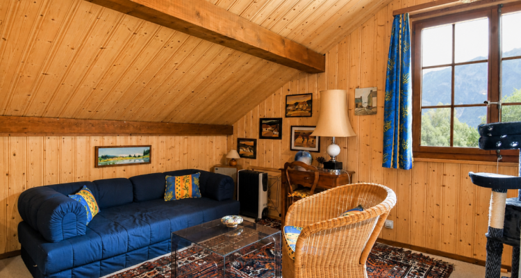 Charmant chalet dans le cadre verdoyant de Daviaz image 9