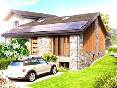 SUPERBE MAISON VILLAGEOISE NEUVE ÉCOLOGIQUE AVEC JARDIN image 1