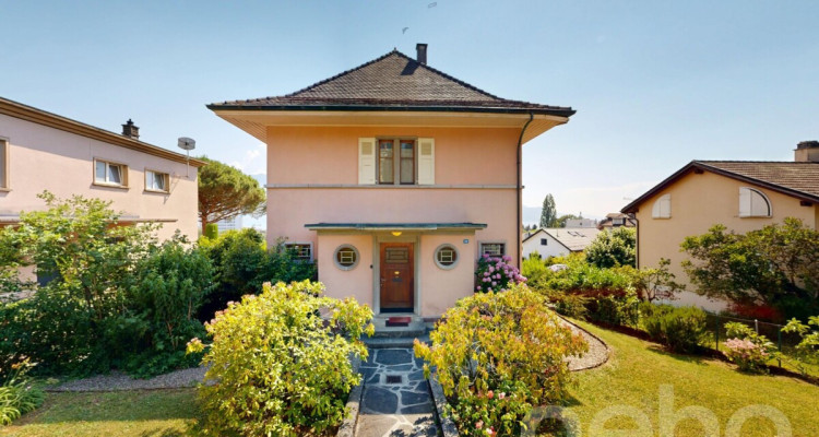 Vevey | Villa Art Déco avec jardin et vue Alpes image 12