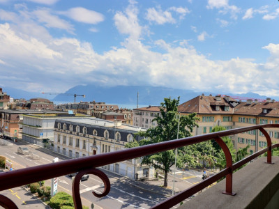 Appartement meublé 2.5 pièces avec balcon et vue imprenable  image 6