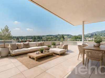 Attikawohnung mit traumhafter Terrasse und unverbaubarer Weitsicht image 1