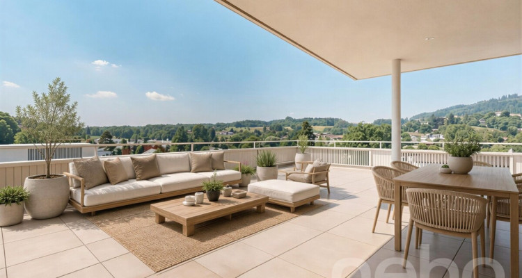 Attikawohnung mit traumhafter Terrasse und unverbaubarer Weitsicht image 1