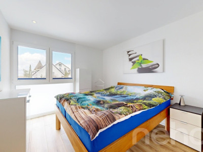 Wohnen mit Aussicht - stilvolle Terrassenwohnung in Plasselb image 9