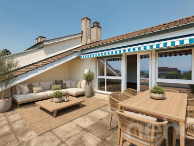 Attique de 4.5 pcs de 123m² avec terrasse de 37m² et vue panoramique s image 9