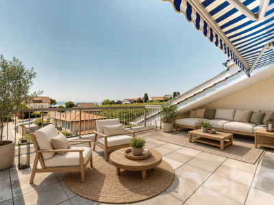 Attique de 4.5 pcs de 123m² avec terrasse de 37m² et vue panoramique s image 10