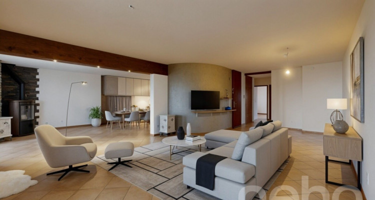 Appartement avec panorama sur le lac et les Alpes, proche du centre image 4