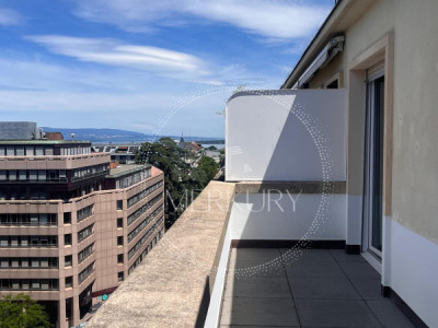 Magnifique 2,5 pièces lumineux avec grand balcon panoramique à Champel image 3