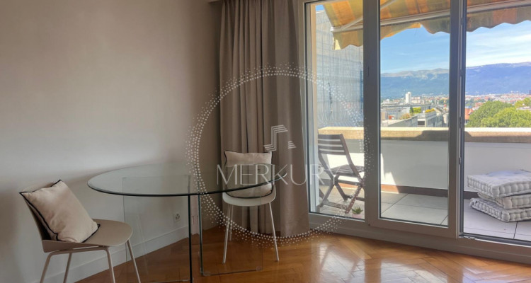 Magnifique 2,5 pièces lumineux avec grand balcon panoramique à Champel image 4