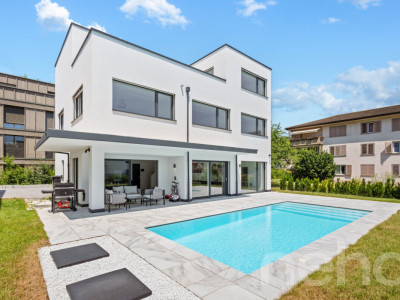 Luxuriöses 7.5  Zimmerhaus mit Aussenpool - Exklusives Wohnen in Suhr image 11