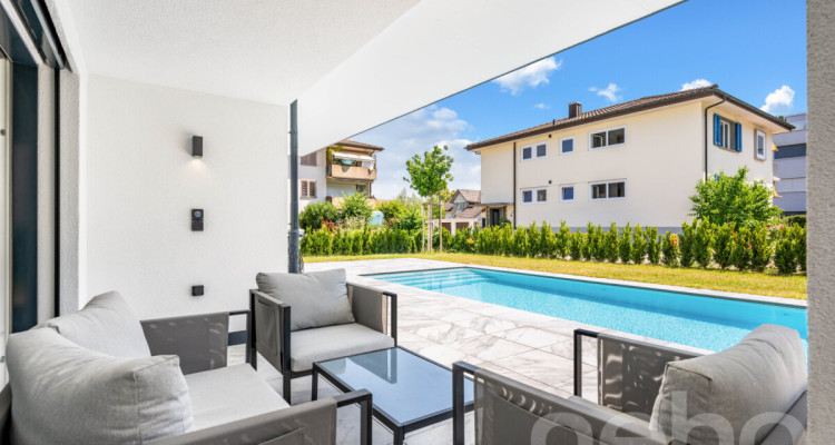 Luxuriöses 7.5  Zimmerhaus mit Aussenpool - Exklusives Wohnen in Suhr image 9