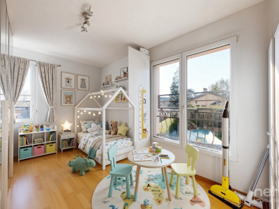 Spacieux appartement familial avec balcons et jardin à St-Prex image 7