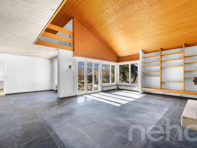 Architektenhaus mit unverbaubarer Aussicht auf das Kloster Mariastein image 5