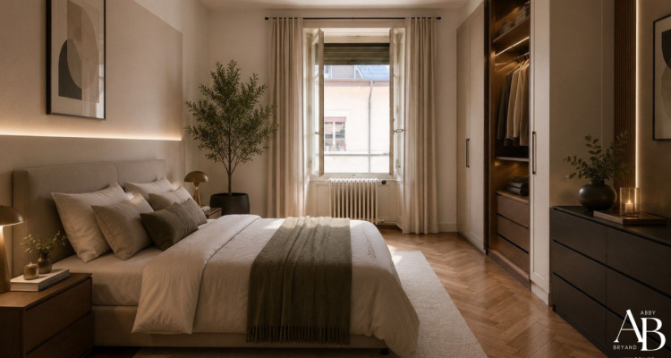 Lélégant appartement 4 pièces à rénover entre Plainpalais et Carouge image 3