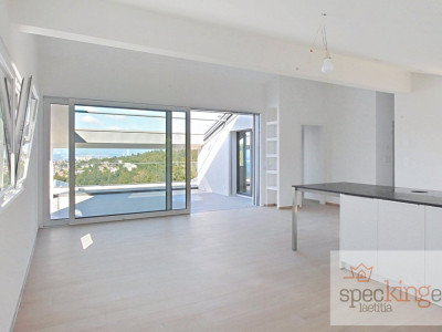Lumineux appartement de 5,5 pièces, terrasse, très belle vue lac image 2