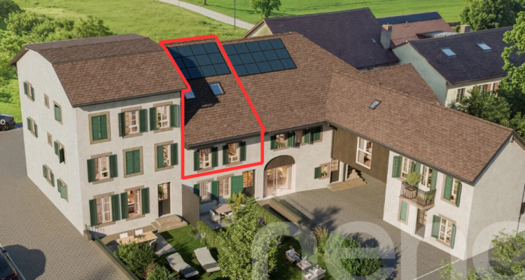Charmant duplex de 4,5 pièces avec jardin privatif image 1