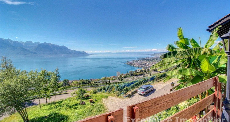 Villa individuelle avec piscine et vue sur le lac à 5 min de Montreux image 1