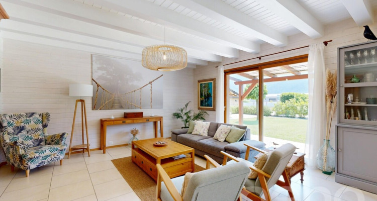 Maison 6.5 avec grande parcelle, jardin et chauffage solaire. image 12