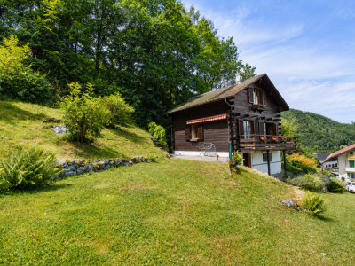 Charmant chalet dans le cadre verdoyant de Daviaz image 1