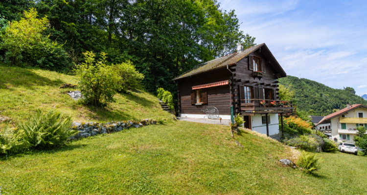 Charmant chalet dans le cadre verdoyant de Daviaz image 1