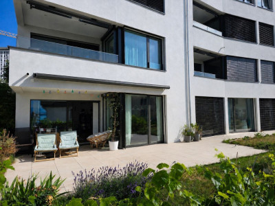 Superbe appartement moderne de 4,5 pièces avec grande terrasse, vue lac et Alpes image 2