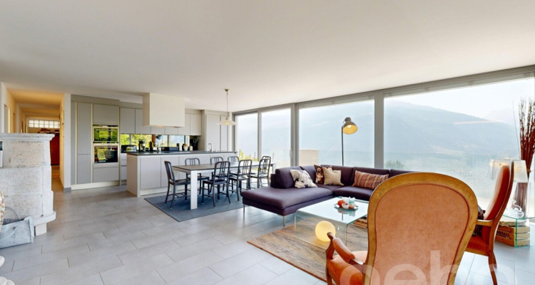 Spacieuse Villa contemporaine avec vue panoramique au c?ur du Valais image 3