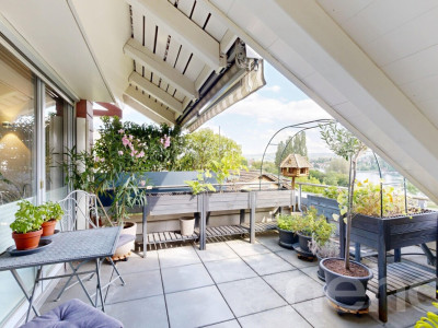 Exklusive 4.5-Zimmer-Dachwohnung mit traumhaftem Rheinblick image 10