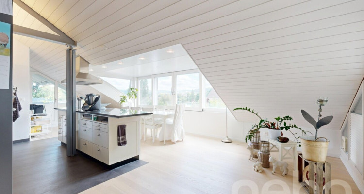 Exklusive 4.5-Zimmer-Dachwohnung mit traumhaftem Rheinblick image 3