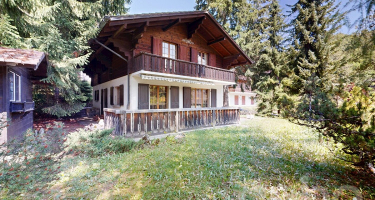 Charmant chalet montagnard à Gryon avec vue dégagée image 1