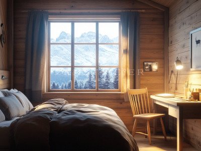 Magnifique chalet de montagne avec vue imprenable image 4
