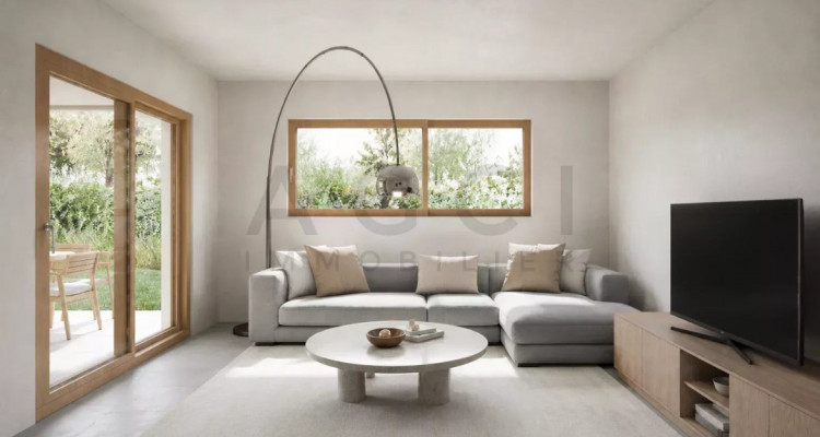 Villa jumelée  contemporaine THPE avec jardin privatif ? Grand-Saconnex image 3