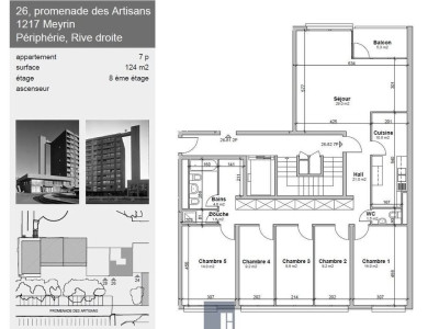 Superbe appartement traversant de 7 pièces avec vue sur le Jura image 11