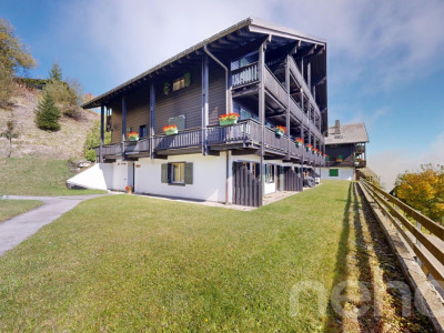 Appartement 3 chambres face aux Dents du Midi - Champoussin image 12