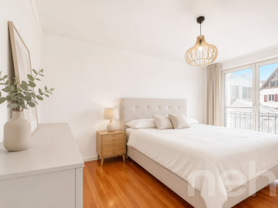 Stilvolle 3.5-Zimmer-Wohnung mit Balkon in MINERGIE-Überbauung image 10