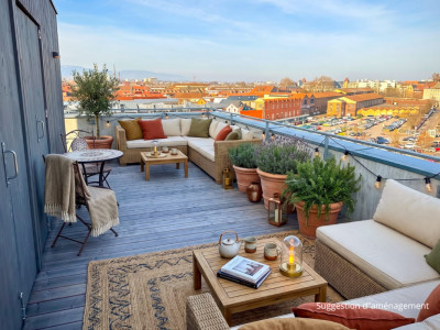 Loft-Penthouse et son Rooftop à 360°, à la frontière en France image 5