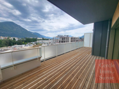 APPARTEMENT T4 DEXCEPTION EN ATTIQUE ? 113 m² ? DERNIER ÉTAGE ? GRANDE TERRASSE ? ANNECY-LE-VIEUX PROCHE DU LAC image 2
