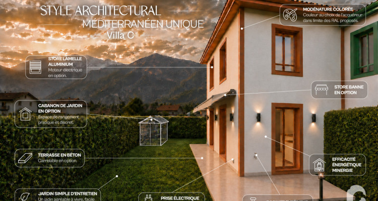 DERNIÉRE VILLA NEUVE de 3,5 pièces disponible !  Lot C image 1