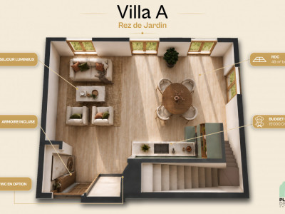 NEUVE - Jolie villa familiale de 4.5 pièces – 114 m2  – lot A image 2