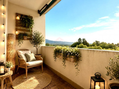 Superbe appartement 3 pièces avec une vue imprenable image 1