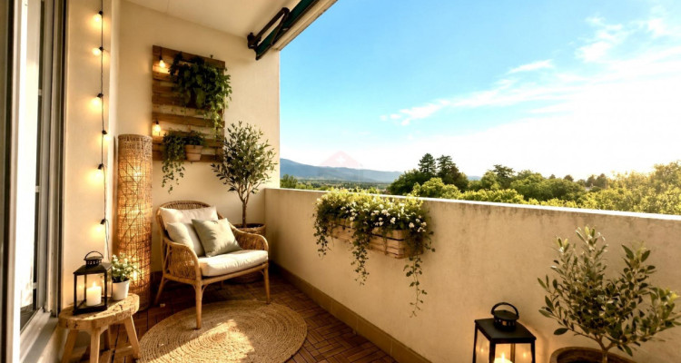 Superbe appartement 3 pièces avec une vue imprenable image 1