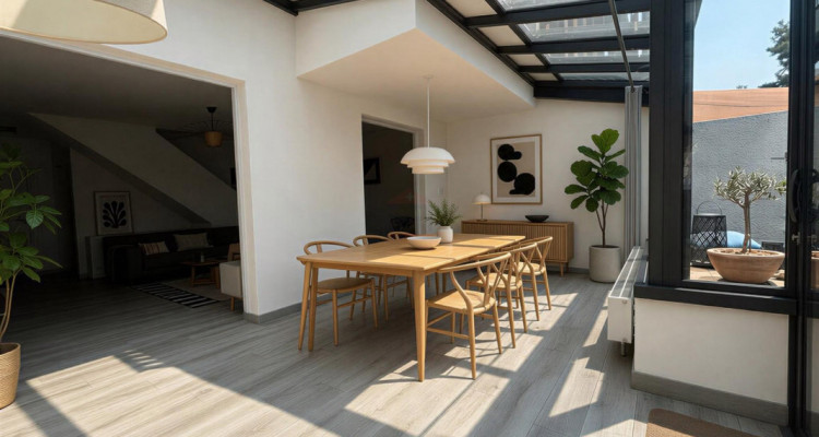 Magnifique villa contiguë dans un quartier prisé de Vésenaz image 2