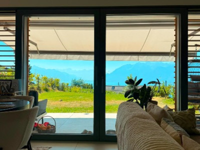 🏡 Sublime appartement 3.5 pièces avec jardin, terrasse et vue sur le Lac Léman image 1