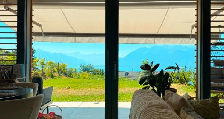 🏡 Sublime appartement 3.5 pièces avec jardin, terrasse et vue sur le Lac Léman image 1