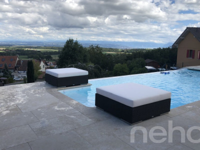 Maison passive avec studio, piscine et vue dégagée image 3