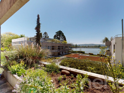 Renoviertes Reihenhaus am Bielersee mit Seesicht und Gartenwiese image 3