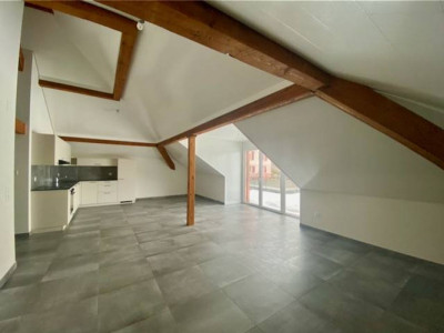 Comme une petite maison sur le toit! 2 pièces, dans les Combles, avec grande terrasse et ascenceur image 3