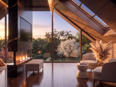 Magnifique villa d’architecte neuve, prestations luxe(La Capite-Cologny-Choulex) image 9