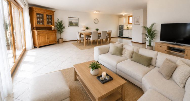 À louer – Superbe maison familiale de 6.5 pièces avec terrasse au cœur de Lens image 1
