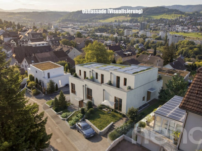 Reiheneckhaus mit Attika, Garten und Weitblick image 12