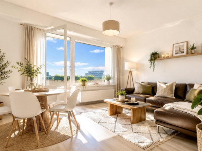 Superbe appartement 3 pièces avec une vue imprenable image 2